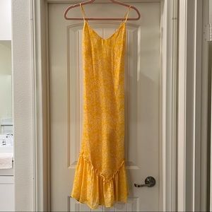 Daisy printed dress by Lulu’s size M